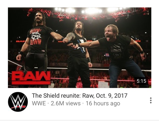 Scorpion_Israr's tweet photo. #ShieldIsBack #WWE #RAW https://t.co/4t2YcBFyx6