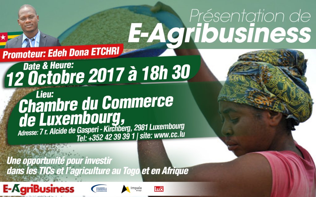 Retrouvez-nous ce 12 Octobre 2017 à la chambre de commerce de Luxembourg à partir de 18h 30