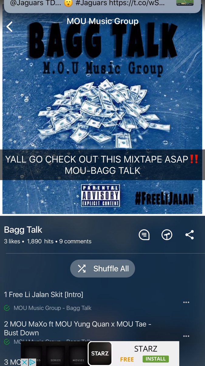 ABMG_TAE's tweet photo. MYMIXTAPES GO GET IT NOW‼️#MOU🌎#FREEDAWEST https://t.co/rM3F7qLFDm