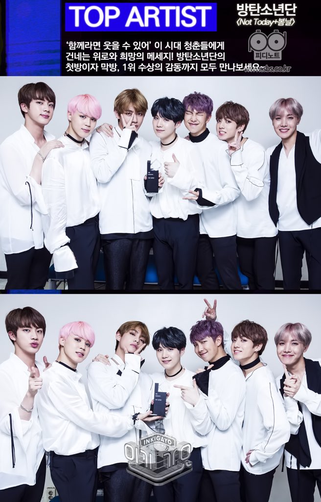 bbie_kim's tweet photo. 26 February 2017
#SpringDay4thWin on Inkigayo
#BTS23rdWin https://t.co/auWs49oZa5