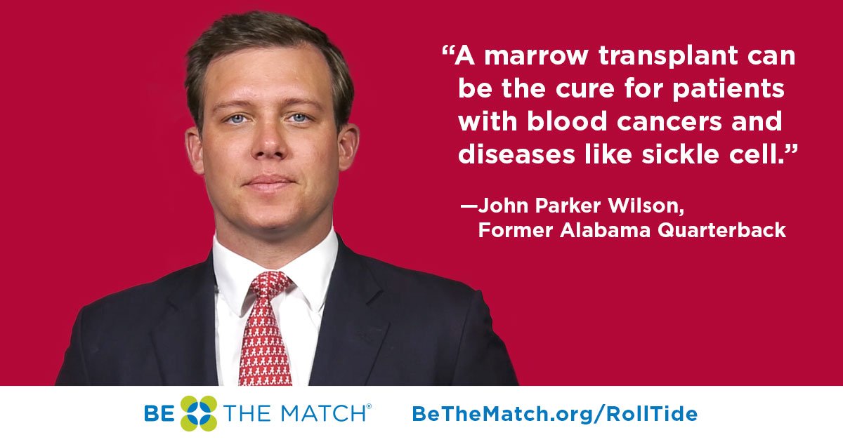 UA_Athletics's tweet photo. Do you have 10 minutes to help cure blood cancer? Join John Parker Wilson in saving lives by registering! https://t.co/31CGL5GYOx https://t.co/1E0nZKLKPA