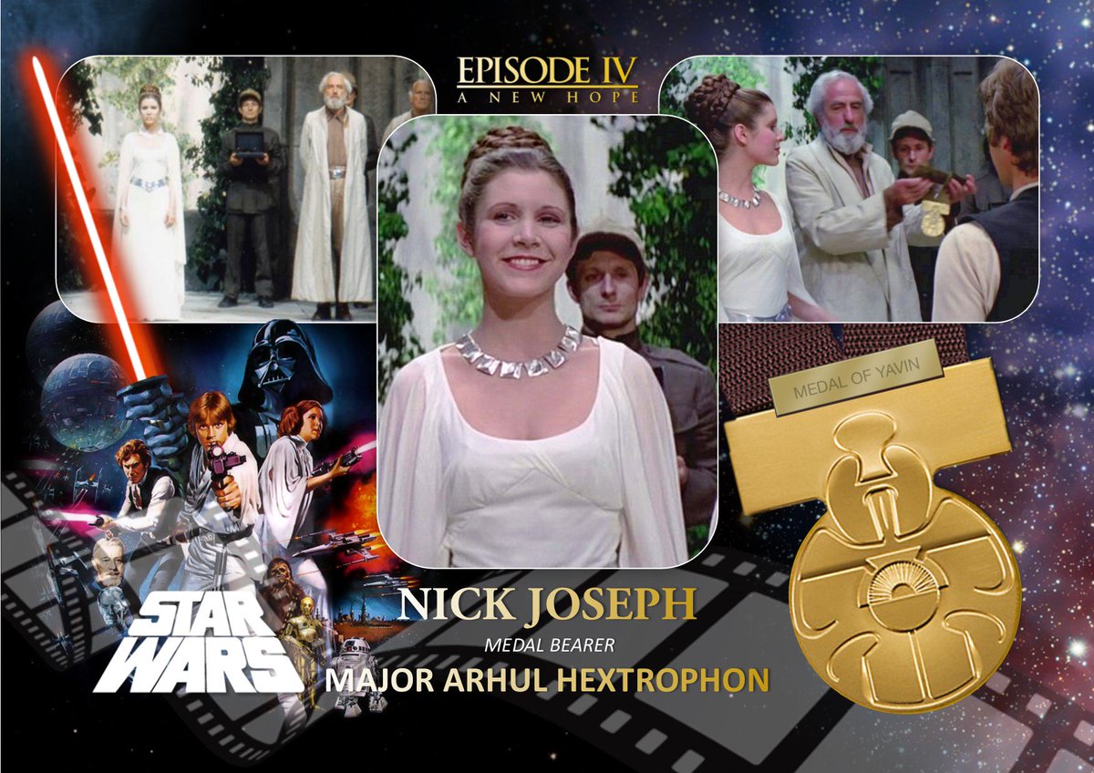 MedalMan01's tweet photo. @StarWarsReport - Good Evening , its the Major Here - give me a call sometime. https://t.co/YIvBZ3VRX9