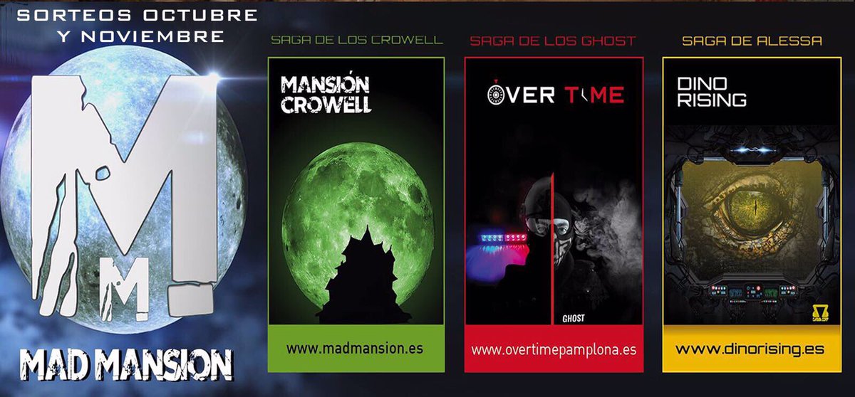 TATYDAVE's tweet photo. Ultimos dias para participar en el primer sorteo de la saga mad mansion que tenemos en facebook!! Over time!!!! Una sala 🔝🔝go go go!!! https://t.co/7apHUX3JFF