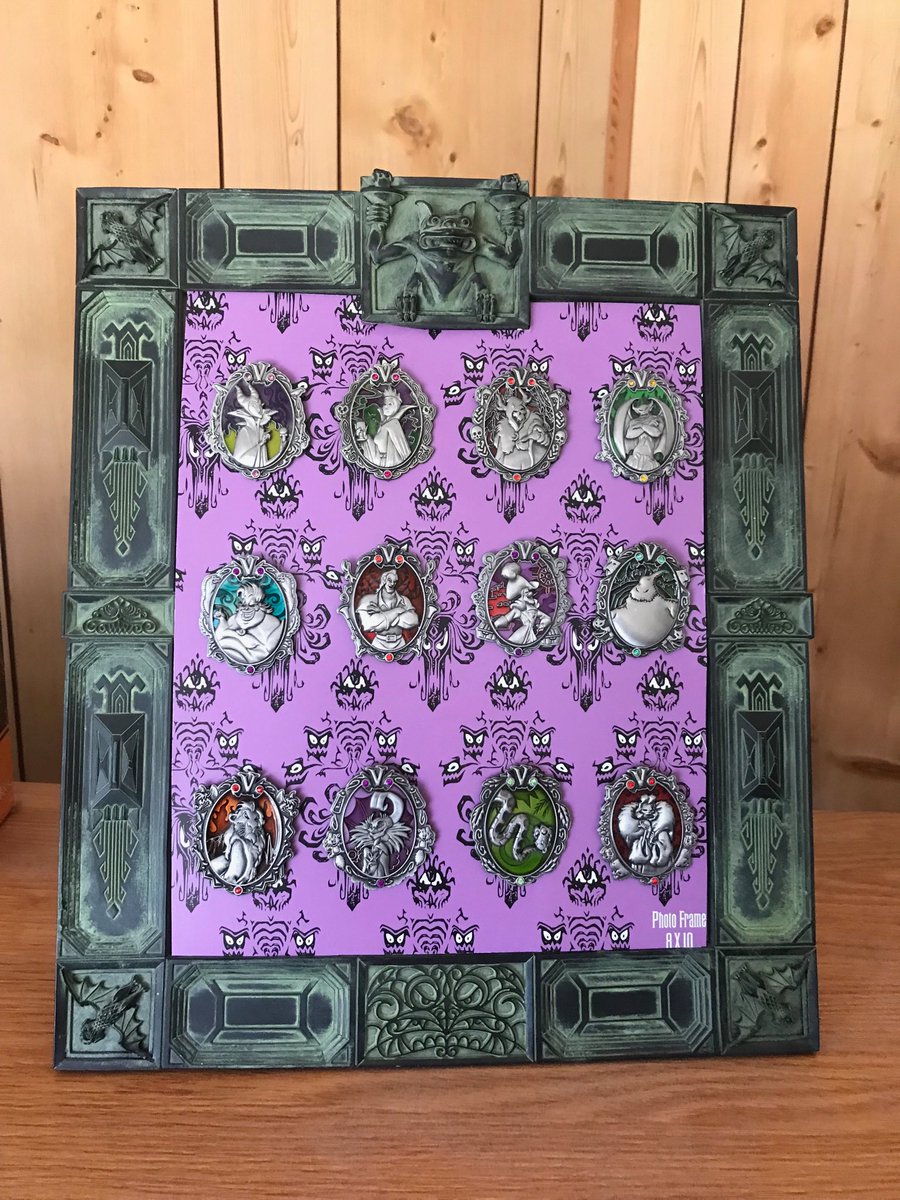 Jamie_Niles's tweet photo. Project for the day complete. New display for my #WonderfullyWicked #disneypins #Villains https://t.co/yOqCT5jDQD