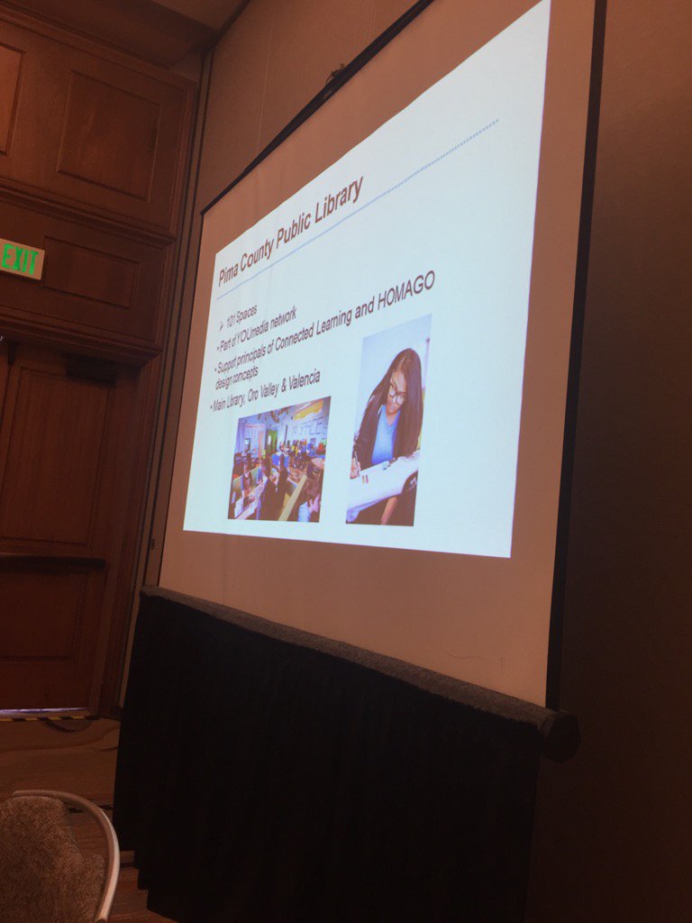 GlobalFRP's tweet photo. Thanks Kendra @pimalibrary for sharing your expertise on @YoumediaNetwork in support of STEM in libraries! #NCFL2017 https://t.co/GB3fkq0End
