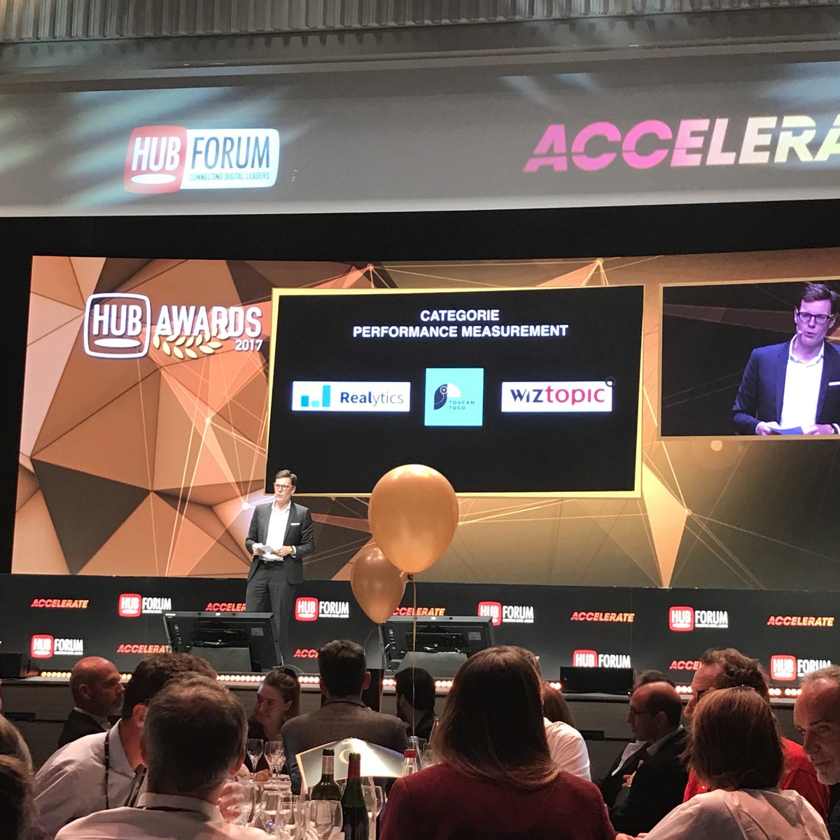 Fier d’avoir été retenu dans les 3 projets data measurement des #HUBAWARDS