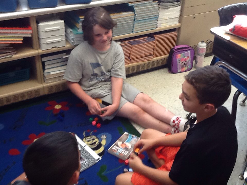 bbickerstaffe1's tweet photo. "Building" book conversations!#Reader's Workshop #wpslincoln #literacy #jenniferserravallo https://t.co/SQPKSu3dnK