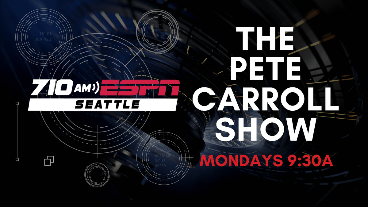 SeattleSports's tweet photo. Want to go to the next Seahawks home game? It's as easy as watching the Pete Carroll show video in the link below. 
https://t.co/8dScTVG4W1 https://t.co/FAjHJLxonm