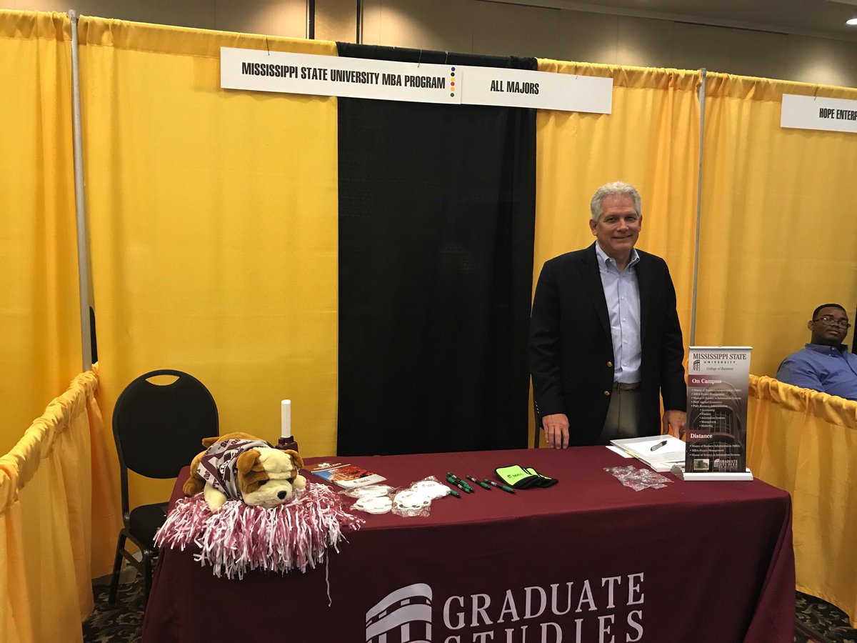 One of our board members representing us at the USM career fair!