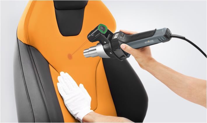 HG Scan Pro: Direkte Temperaturmessung am #Werkstück. So wird #sicheres &amp; #präzises Arbeiten an temperatursensiblen Materialien ermöglicht.