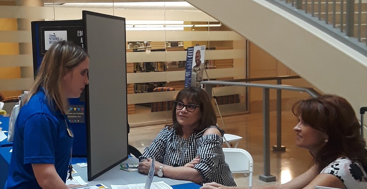 mobilityconnex's tweet photo. ASC's @mobilityconnex's Danielle McGill at the 2017 NSU Disability Expo, spreading awareness of transportation options in Broward County. https://t.co/Kcfg5Fn5LQ