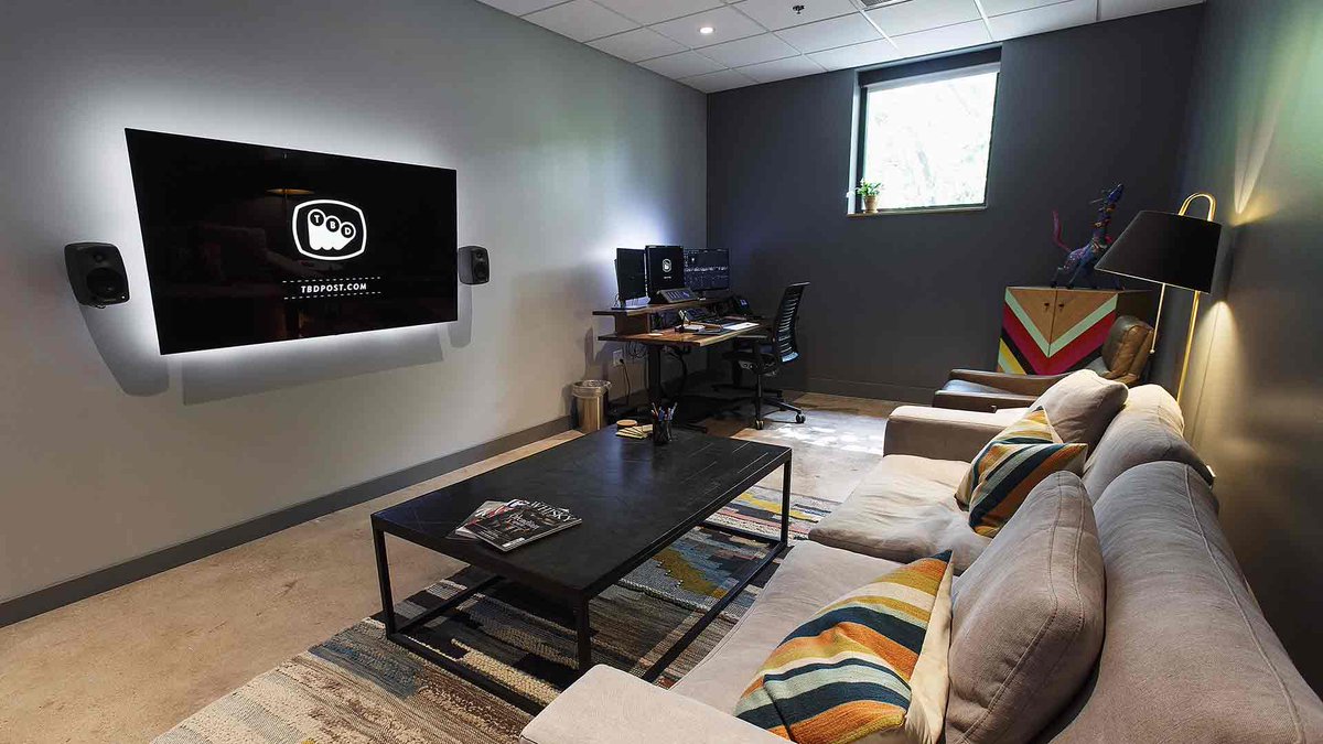 TBDPost's tweet photo. Thanks for the write up @LBBOnline on our new facility &amp; new offerings! https://t.co/ef671kP2ar #postproduction #edit #color #sound #austin https://t.co/N5TX970pqI