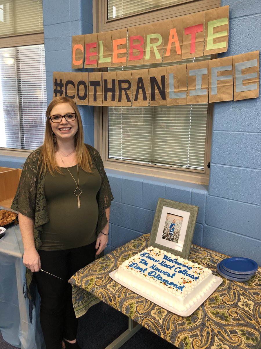 jrushing11's tweet photo. So happy to be showering this beautiful mama today! #DrewNeal @cothran_meagan @jcaseyeducator  @DentMiddle @robinharriford @mpreudhommeRSD2 https://t.co/nlNySZr6td