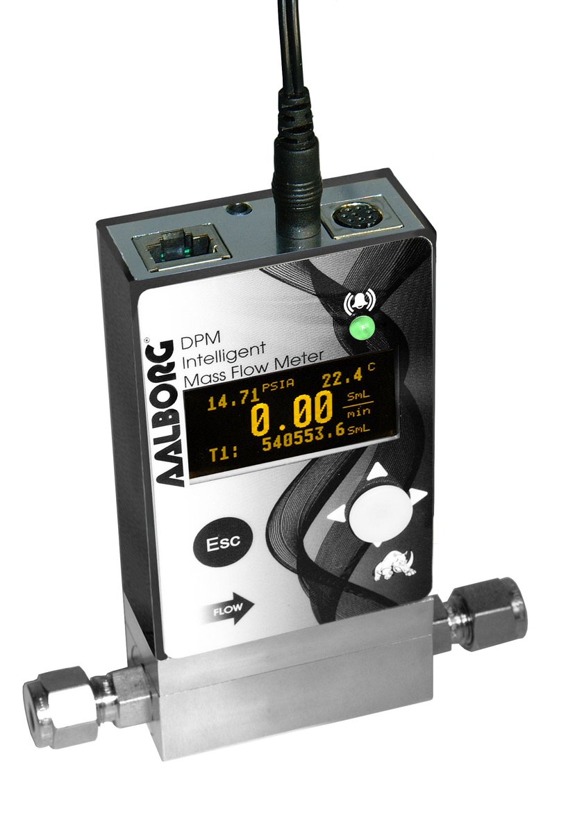 aalborgflow's tweet image. See the new &quot;fastest-smartest-most accurate&quot; DPM Mass Flow meter being first unveiled to the public at the show: