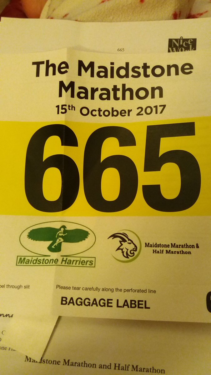 Really looking forward to this @runmaidstone Feel like I've not run for weeks! #mentalhealthboost