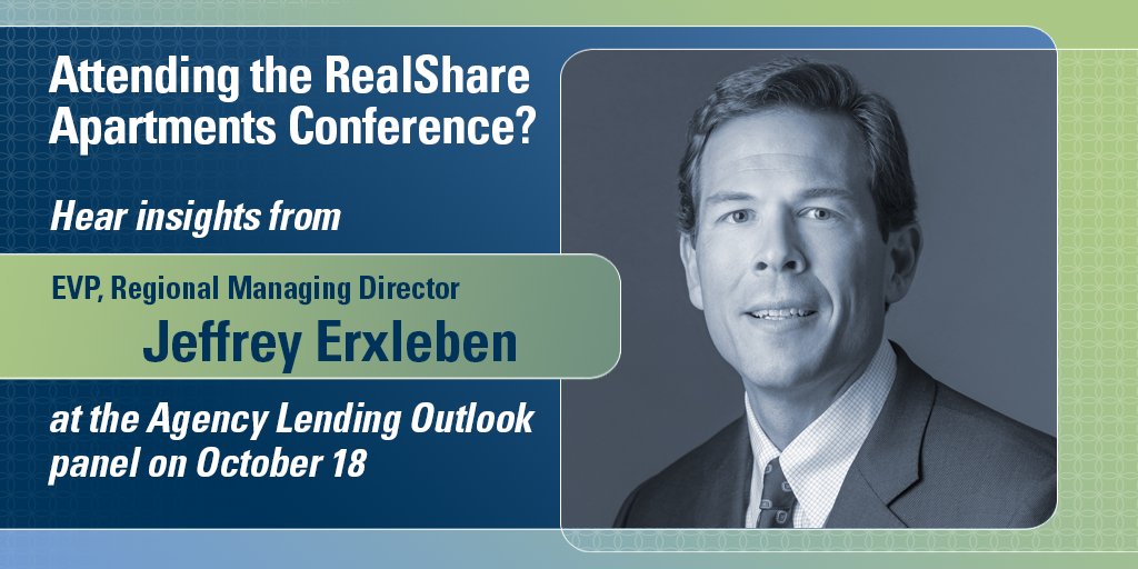 Northmarq's tweet photo. Want to talk #CRE financing at the #RealShare #Apartments conference next week in #LosAngeles? We'll have experts on site! https://t.co/qwoVwqsiao