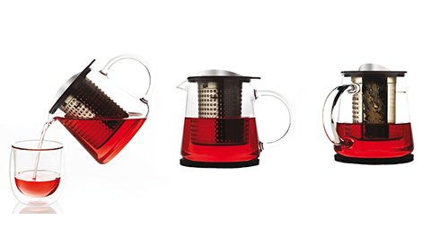 The Tea Control Series is Finum's patented design of glass teapots that allow drinkers to control brewing strength. bit.ly/2gboGYu