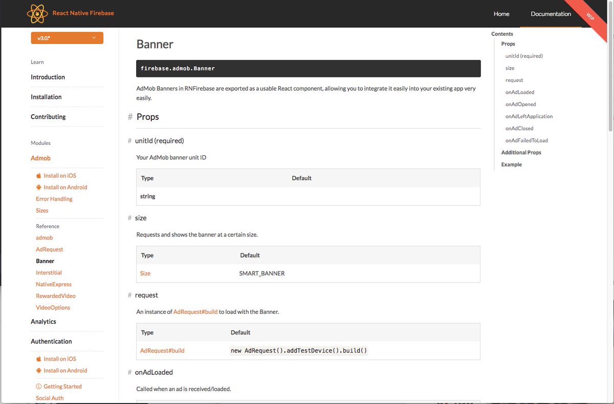 mikediarmid's tweet image. We&apos;ve been squirrelling away at a new doc portal (WIP) for #rnfirebase, #rnfirebase users feel free to check it out: rnfirebase.io