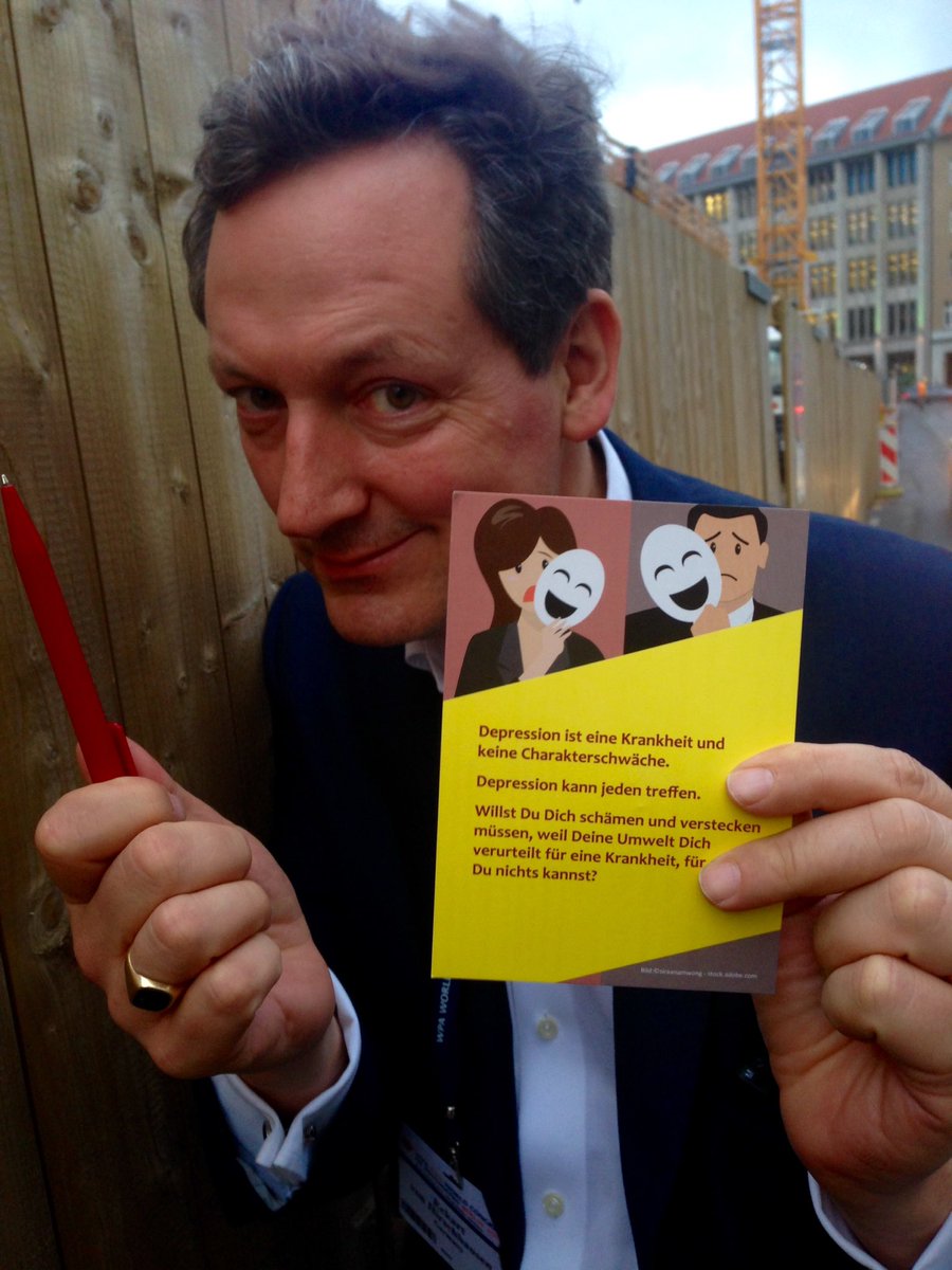 10.10.2017, Welttag der Seelischen Gesundheit: Auch Dr. Eckart von Hirschhausen hat unsere Petition unterschrieben. depressionsliga.de