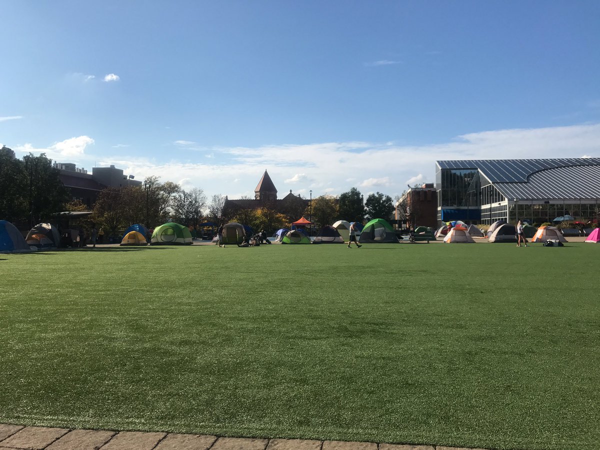 84 tents down! Come through and claim your spot!!