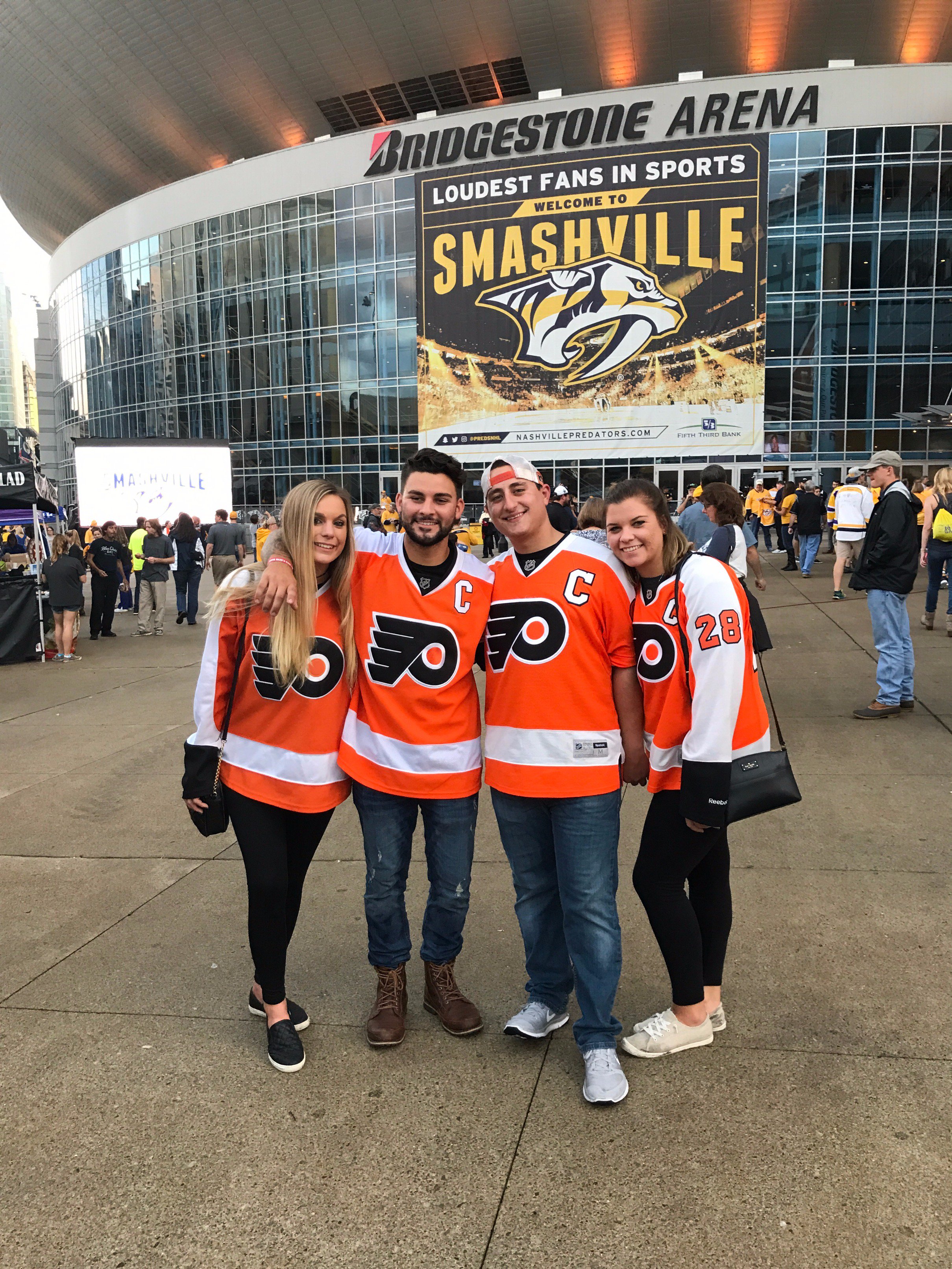 NBC Sports Philadelphia on X From South Jersey to Nashville these Flyers fans will be there in full support of the Orange and Black. https t iG0XW3DXsv X