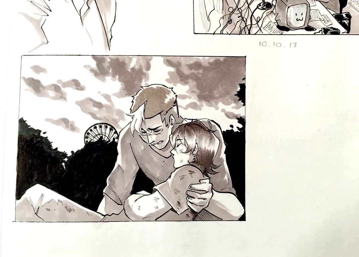 #sheith #inktober day 9, 10, 11

consider... zankoku no terror au 