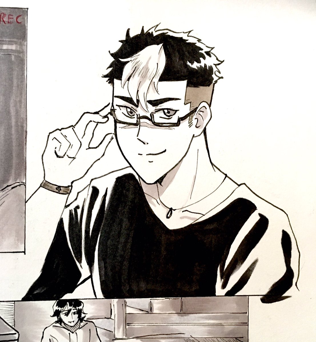 #sheith #inktober day 9, 10, 11

consider... zankoku no terror au 