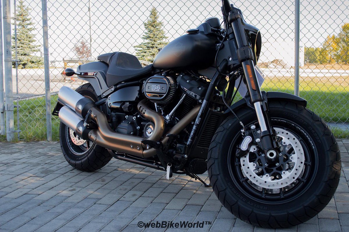 New #Webbikeworld Review of the <a href="/harleydavidson/">Harley-Davidson</a> Softail Fatbob 114. #wbw #badassbike webbikeworld.com/motorcycle-rev…