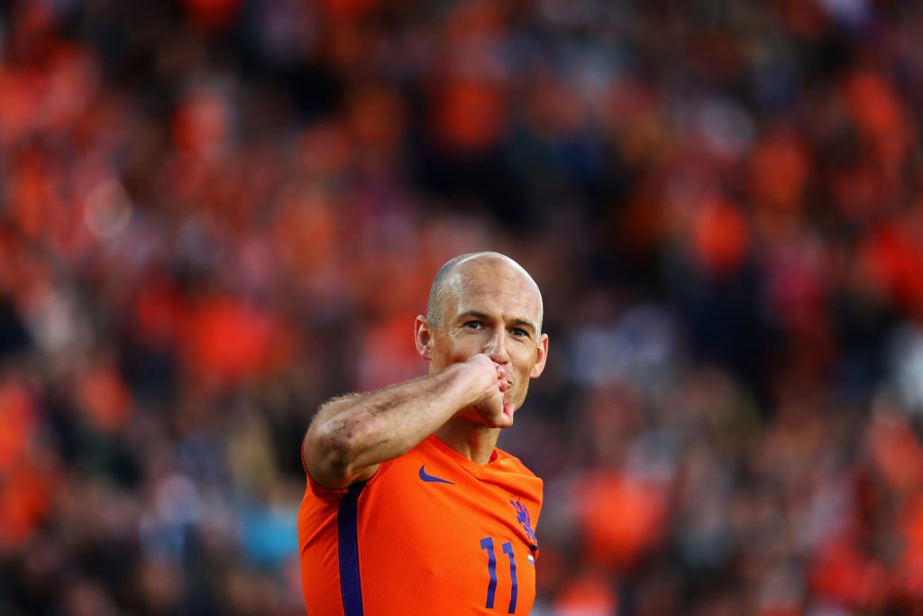 112 - Arjen Robben scored or assisted a goal once every 112 minutes for the Netherlands (37 goals, 29 assists). Farewell.