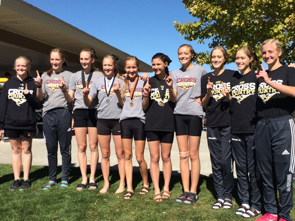 JuabXC's tweet photo. Girls took 1st in Region!! Boys had individual state qualifiers! PRs all around again. State is on Oct. 18th!! #gojuab #takestate https://t.co/zp4t1UeWzr