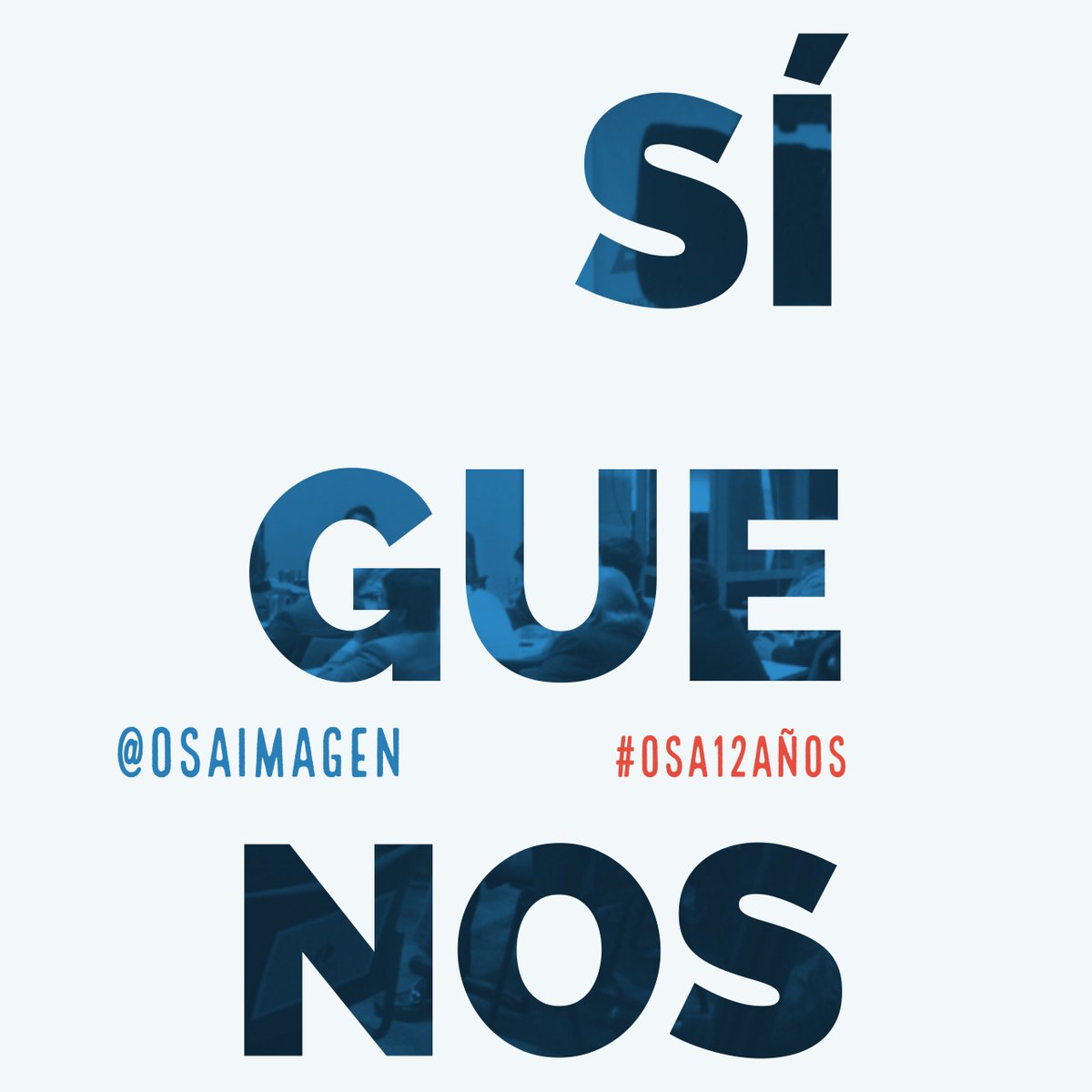 Nos encuentras también en ¡Facebook e Instagram! ⬇️ #OsaImagen #Osa12años