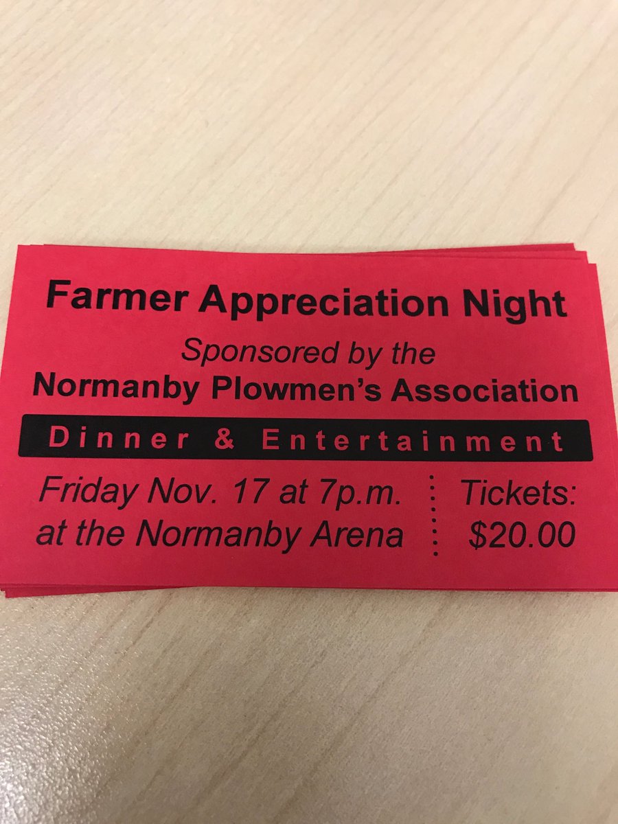 What better way to celebrate harvest season than dinner &amp; entertainment. Nov 17 @ Ayton Arena. <a href="/IPM2017/">IPM 2017</a> <a href="/OntAg/">Farms.com Ontario</a>