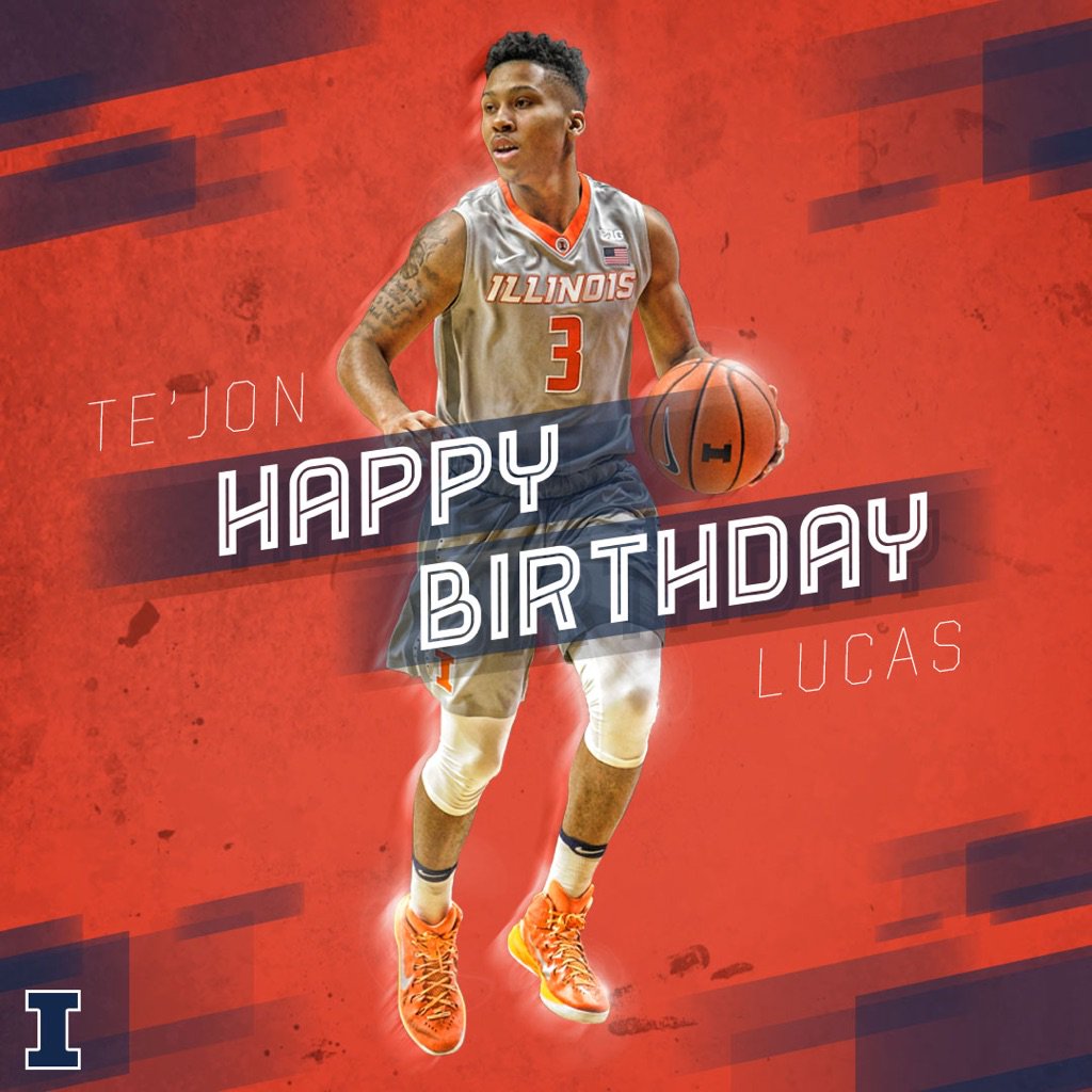Happy 19th birthday to guard Te\Jon Lucas! 