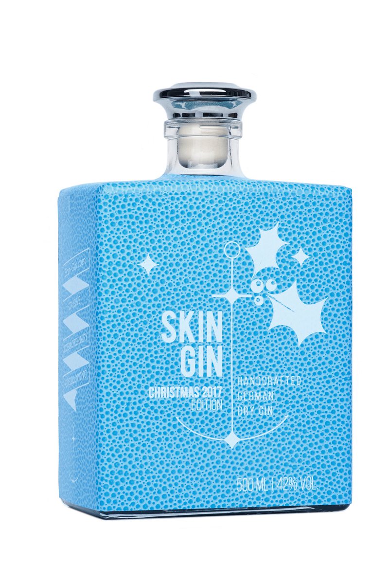 This years Iimited edition Christmas Skin arrives in the U.K. this week, available at selected stockists #Gin #skingin #120 #limited