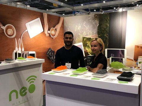 TidyPromotions's tweet photo. We were delighted to provide Neo Wireless with a team of promotional staff at @HotelTechLive #HTL17 #eventprofs #Promotion #events #tidymodels https://t.co/ZHp15bGE05