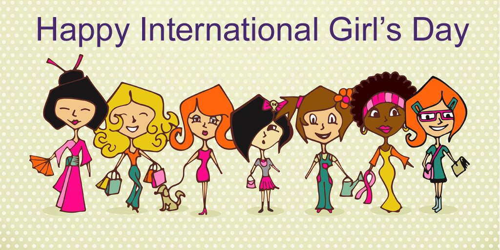 Inspire the next generation on International Girls Day. Celebrate 
#DayoftheGirl #IDG2017 #IDG17 #InternationalGirlsDay #GirlsDay October 11