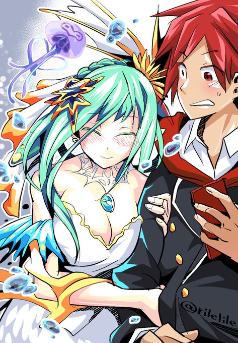 #モンスト深夜のお絵かき60分一本勝負
モンストワンドロ(@mnst_onedro )
お題「モンストアニメ」

キスキルリラ獣神化あと
マーメイド・ラプソディの続きが見たいですね 