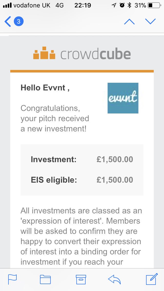RichardGreenCEO's tweet photo. Thank you Matt - you lovely man  @evvnt https://t.co/rir8HGfbAz