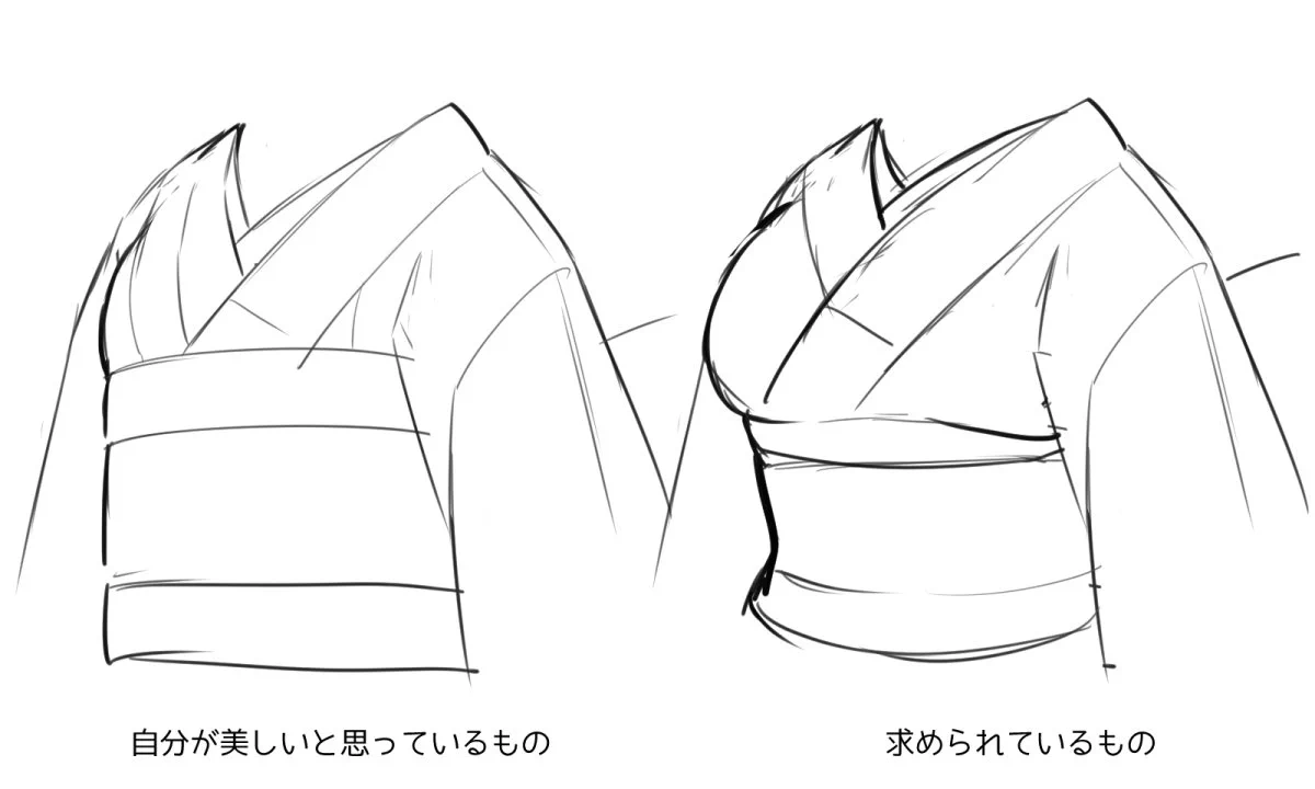 漫画の着物あるあるｗ本来の美しさと求められている理想との違いｗｗｗ