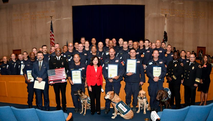 HildaSolis's tweet photo. TY @LACo_FD USA-2 deployment members for your honorable earthquake relief efforts in Mexico. We can always count on you in times of need! https://t.co/fq0noU6vLV