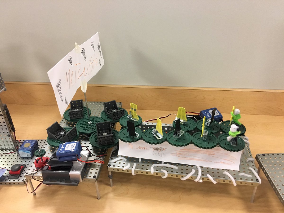 love4STEM's tweet photo. Come take a ride on these spooky automated carnival rides made by SMS Robotics class!🎃 https://t.co/QEqhUlGh2b