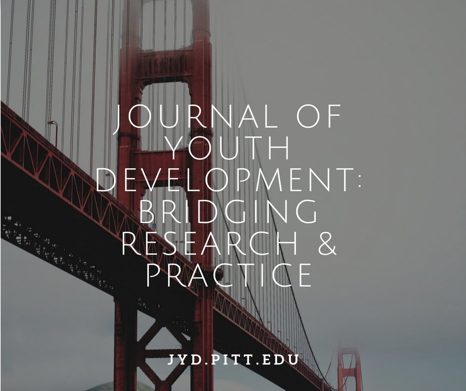 JournalYouthDev's tweet image. To our followers: please retweet this message &amp;amp; ask your followers to follow us! Journal of Youth Development: jyd.pitt.edu