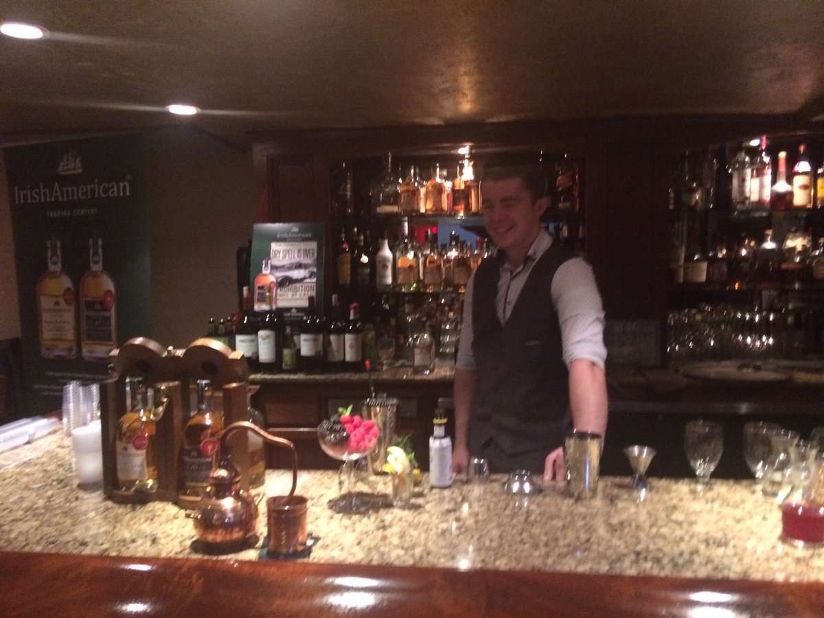 Sean McKay from <a href="/IrishAmericanWh/">IrishAmericanWhiskey</a> is in the building!