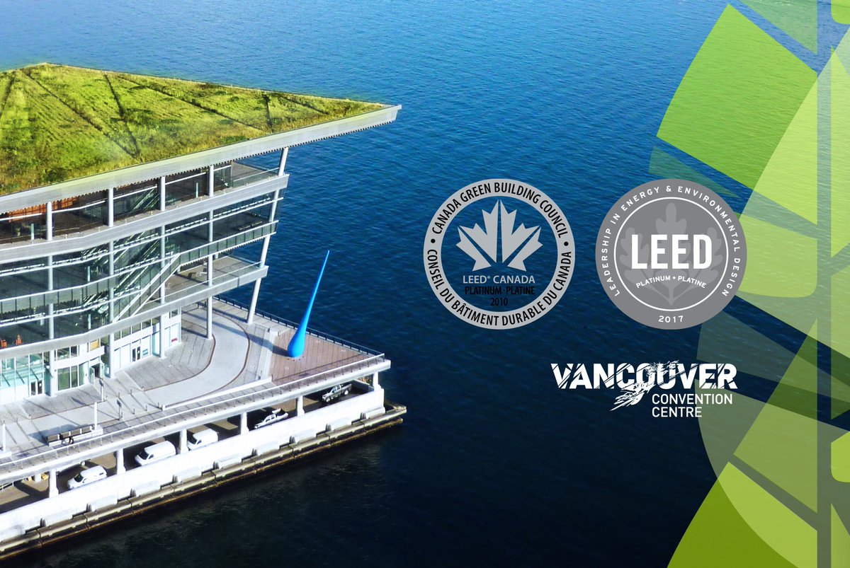 MEDIA RELEASE: #VanConventions is world’s FIRST double #LEED Platinum convention centre: ow.ly/ZnSQ30fMRoR #IMEX17 #MeetingProfs