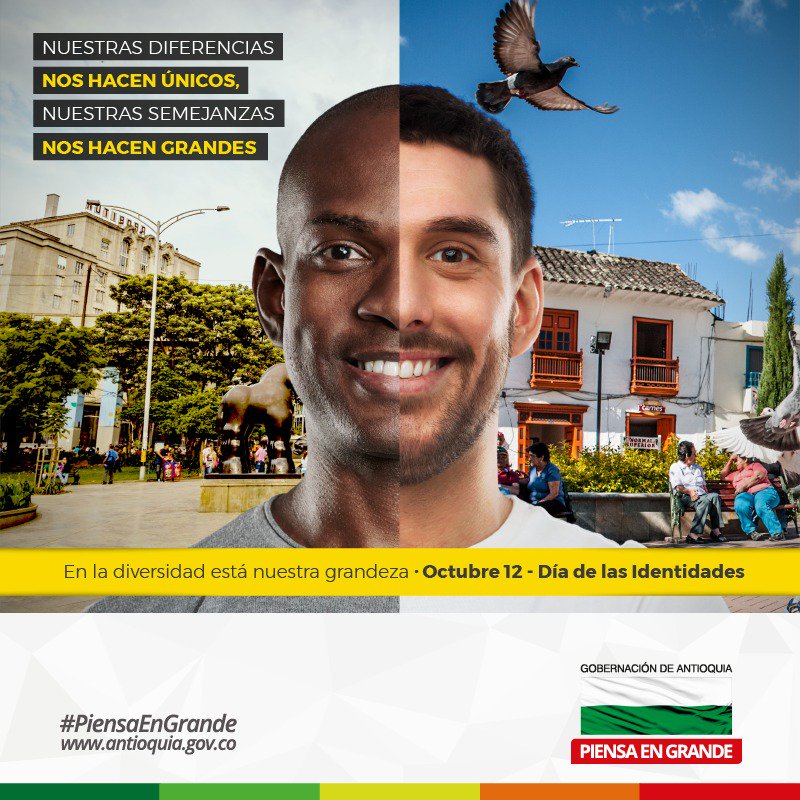 MujeresAnt's tweet photo. En Antioquia #PiensaEnGrande reconocemos la diversidad y fomentamos la libertad de expresión. @OchoaLuzimelda @GobAntioquia https://t.co/4cUdkkQMwR