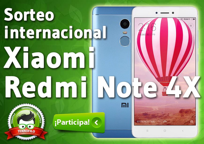 Teknofilo's tweet photo. ¡Sorteo internacional de un 📱 Xiaomi Redmi Note 4X de 64GB! ¡Participa y gana! ➡️ https://t.co/SSw9ApnSUv https://t.co/nBtLjTDAPW
