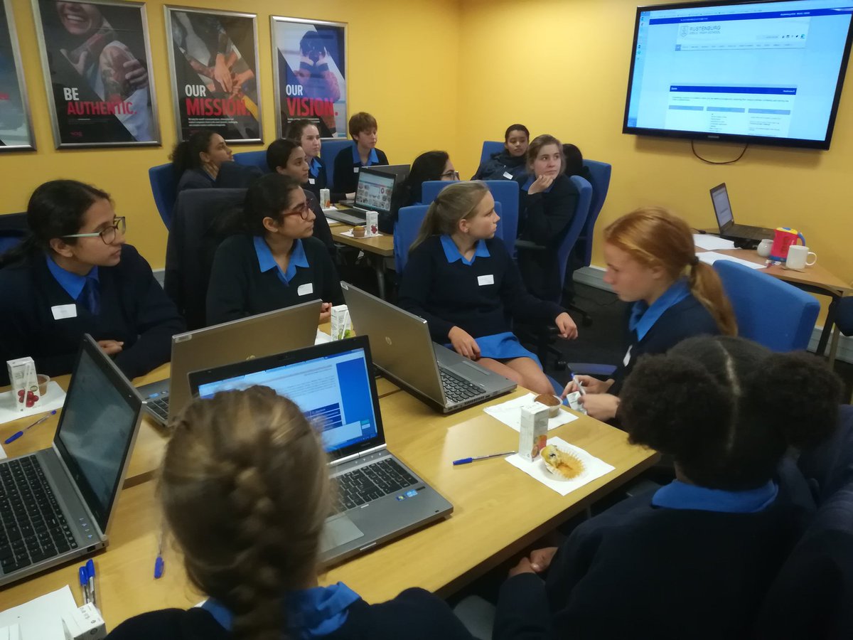 RGHSTechtips's tweet photo. @RustenburgGirls grade 9 having a great time coding with @code4ct @csg_i #edtech #TheFutureIsNow https://t.co/vu7avU4Ye1