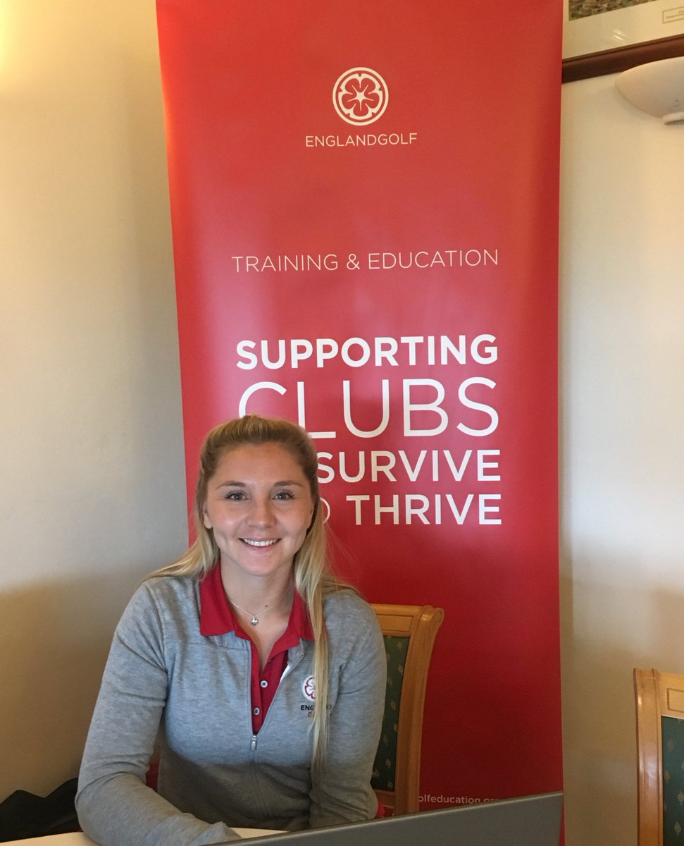 ClubSystems's tweet photo. Today Sunny from @EnglandGolf has been on hand to offer support and advice to the attendees. #lovegolf #teamwork #communication https://t.co/xZbUgMX78O