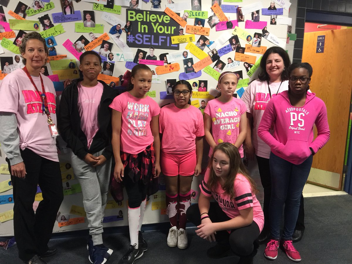petruccim's tweet photo. Showing our Pink-Out day support! #WeAreDavies @daviesathletics https://t.co/T7XfMSROsB