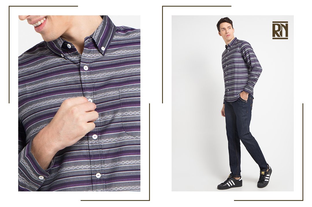 RODHAINofficial's tweet photo. Discover Heart of the Sea long sleeve striped shirt in dusty purple at @ZaloraID: https://t.co/6z5ZebNhvU

#Rodhain #Menswear https://t.co/gRVLcBuDLP
